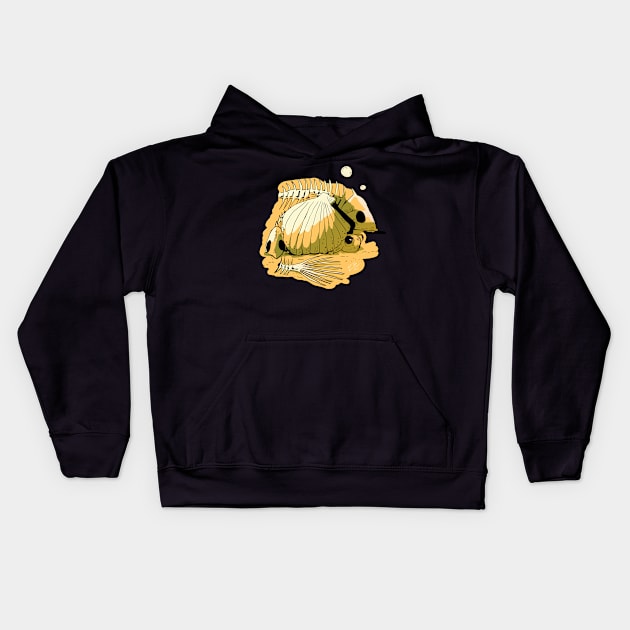 Pez-pescado Kids Hoodie by NetJan